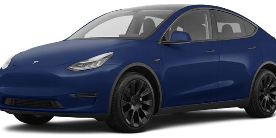 TESLA MODEL Y 2021 5YJYGDEE2MF173651 image